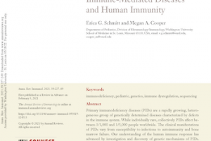 Check out this great review from Erica in Annual Reviews in Immunology